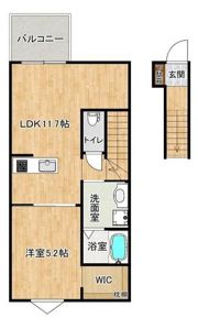 GROOM泗水の間取り画像