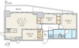 クレストコート北千住レジデンスの間取り画像