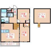 spazio東郷の間取り画像