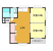 プレアデス新川の間取り画像