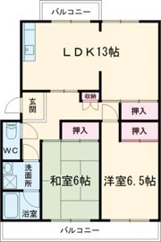 ゆりアパートの間取り画像