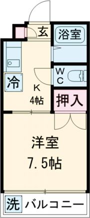 NEXTAGEの間取り画像