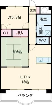 WESTの間取り画像