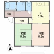 シャーメゾン高松の間取り画像