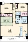 アルファステイツ佐世保駅北Ⅱの間取り画像