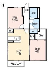 エスポアラージアンEの間取り画像
