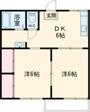 フレグランス新田の間取り画像