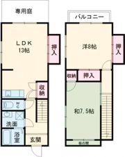 Lata flumen Kの間取り画像