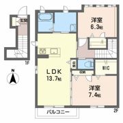 アルカ・フトーラII A棟の間取り画像