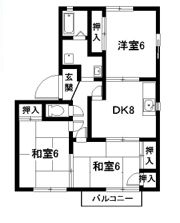 ハイツT&Mの間取り画像
