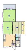 グリーンヒルの間取り画像