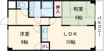 ジョイフル明和の間取り画像