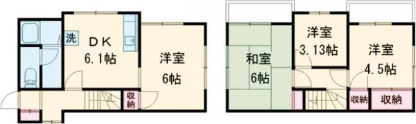 マイホーム福生熊川の間取り画像