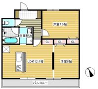 ロイヤルハイツ金子Ⅱの間取り画像