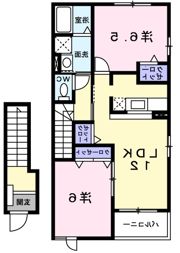 パッサーレBの間取り画像