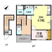 クレール18の間取り画像