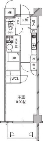 Rue Vent Vert（ル ヴァン ヴェール）の間取り画像