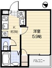 ジェンティーレ三軒茶屋の間取り画像