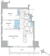 ルフォンプログレ北新宿の間取り画像