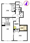 シャーメゾン エルランド I棟の間取り画像