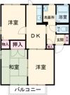 フレグランスピュア E棟の間取り画像