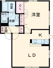 アルジール舟戸の間取り画像