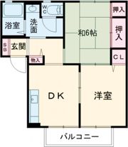 メゾンかわばたIIの間取り画像