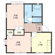 クローネ町田の間取り画像