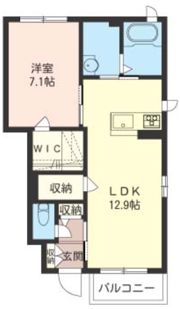 シャルメゾン Cの間取り画像