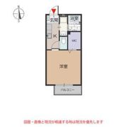 スクウェアパレス Eの間取り画像