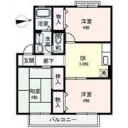ラフィーネTENRI Bの間取り画像