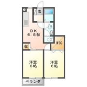 VIILA若宮Cの間取り画像