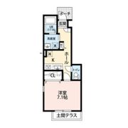 アムール 川原田の間取り画像