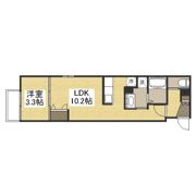 月光 岡山駅西口壱番館の間取り画像