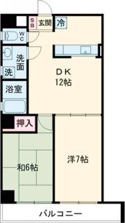 Apartments 大倉山の間取り画像