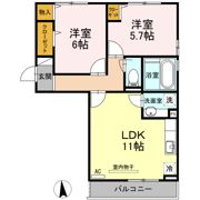 クレストの間取り画像