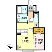 Dーroom清水の間取り画像