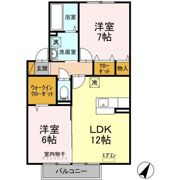 メゾンリッシュ Bの間取り画像