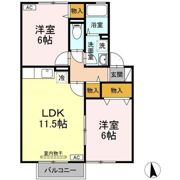 ボンヌシャンスISIDA A棟の間取り画像