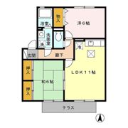エスポワールの間取り画像