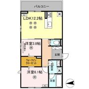 Pure Wind Garden B棟の間取り画像