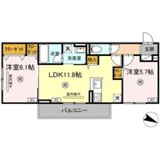 D-ROOM原町駅南の間取り画像