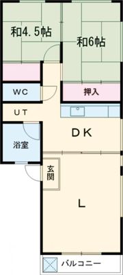 ランマンションの間取り画像