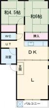 ランマンションの間取り画像