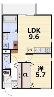 Hygge伏見の間取り画像