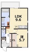 Hygge伏見の間取り画像