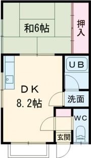 レジデンス高木の間取り画像