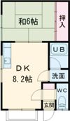 レジデンス高木の間取り画像
