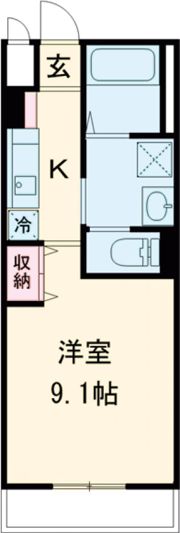 クール スピリットの間取り画像