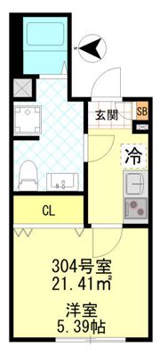 CFジオーレ大師東門前の間取り画像